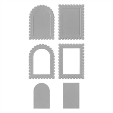 Spellbinders Emboss & Cut Folder - 3D Postage Stamps